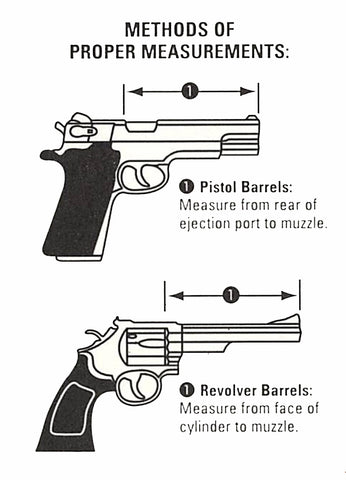 How to measure your gun's barrel length