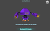 Galaxy Robots Pack 01 Mesh Tint Shop3DSA Unity3D Game Low Poly Download 3D Model