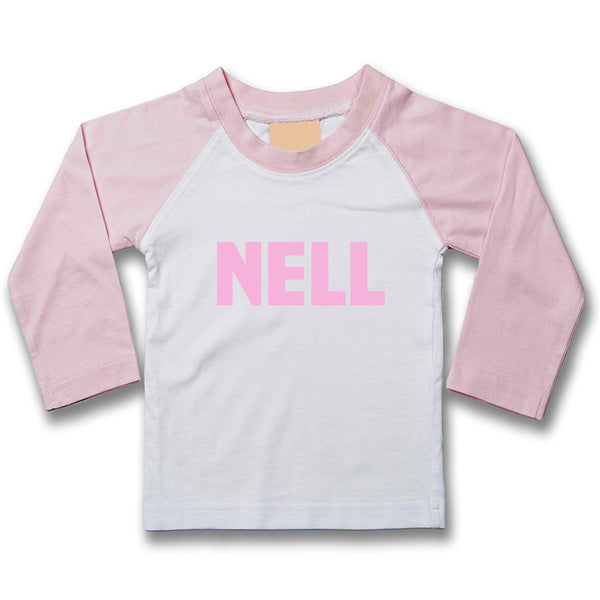 personalised baseball shirt