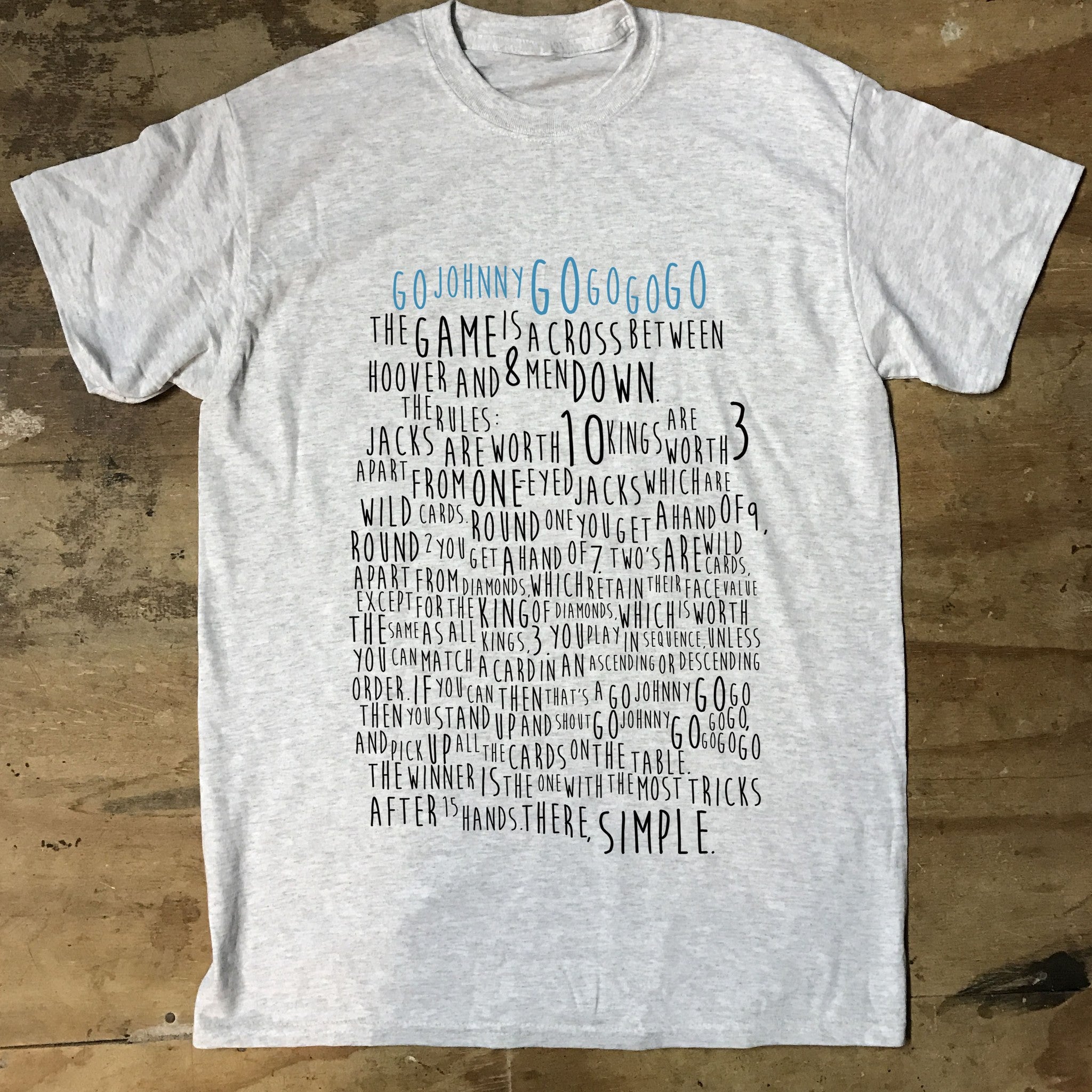League of Gentlemen - Go Johnny Go Go Go Go - Jiggle Apparel