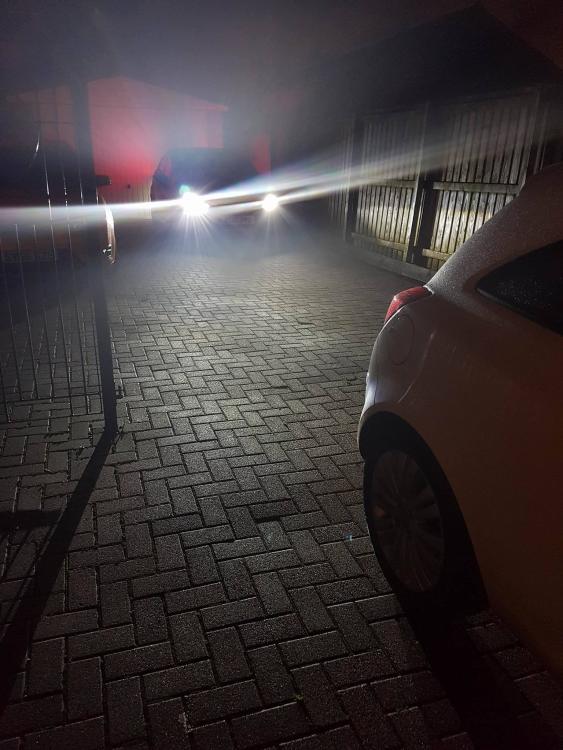  NightEye H7 LEDs Review (facelift fiesta) By James