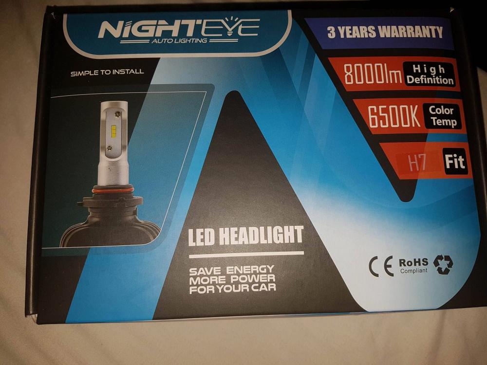  NightEye H7 LEDs Review (facelift fiesta) By James