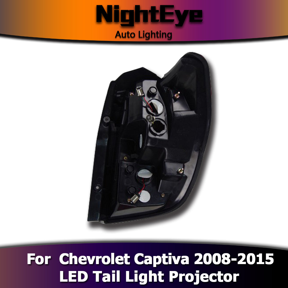 NightEye Car Styling for Chevrolet Captiva Tail Lights 2008-2015 Captiva LED Tail Light LED Rear Lamp DRL+Brake+Park+Signal