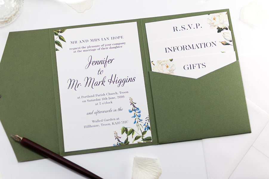 Botanic Wedding Invitation