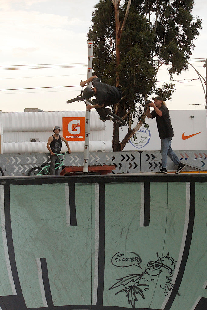 Brunswick Skatepark - Jack Murmane - Bmx Big air comp