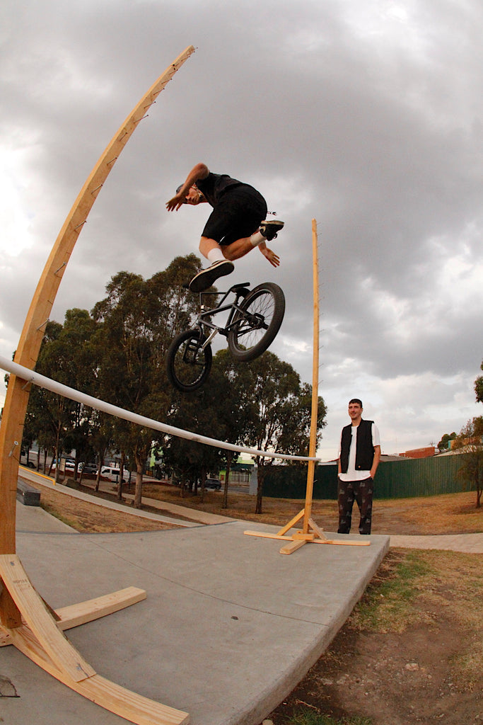 Brunswick Skatepark - Brandon Clark - Bmx Bunny hop comp