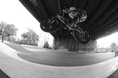 North Melbourne Skatepark bmx