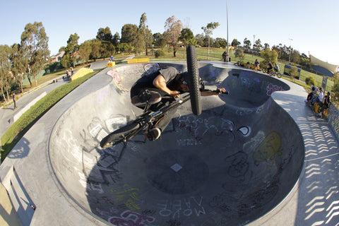 Brunswick skatepark Melbourne - anchor bmx