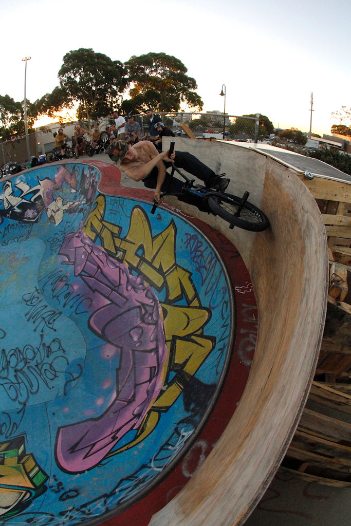 Northcote Bmx Jam - James Pease - X-up Wallride