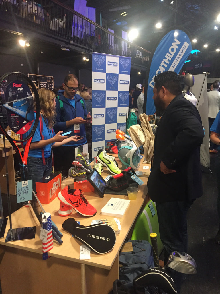 decathlon booth