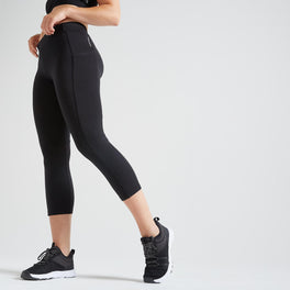 





Domyos 120, 7/8-Length Cardio Fitness Leggings, Women's,