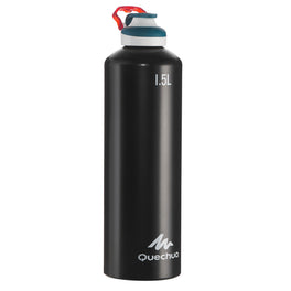 





Quechua 500, Quick-Open Aluminum Hiking Water Bottle, 51oz,