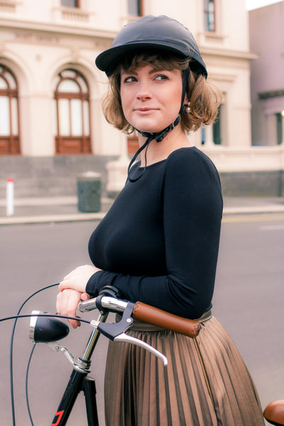 Yakkay Paris Oilskin Bike Helmet