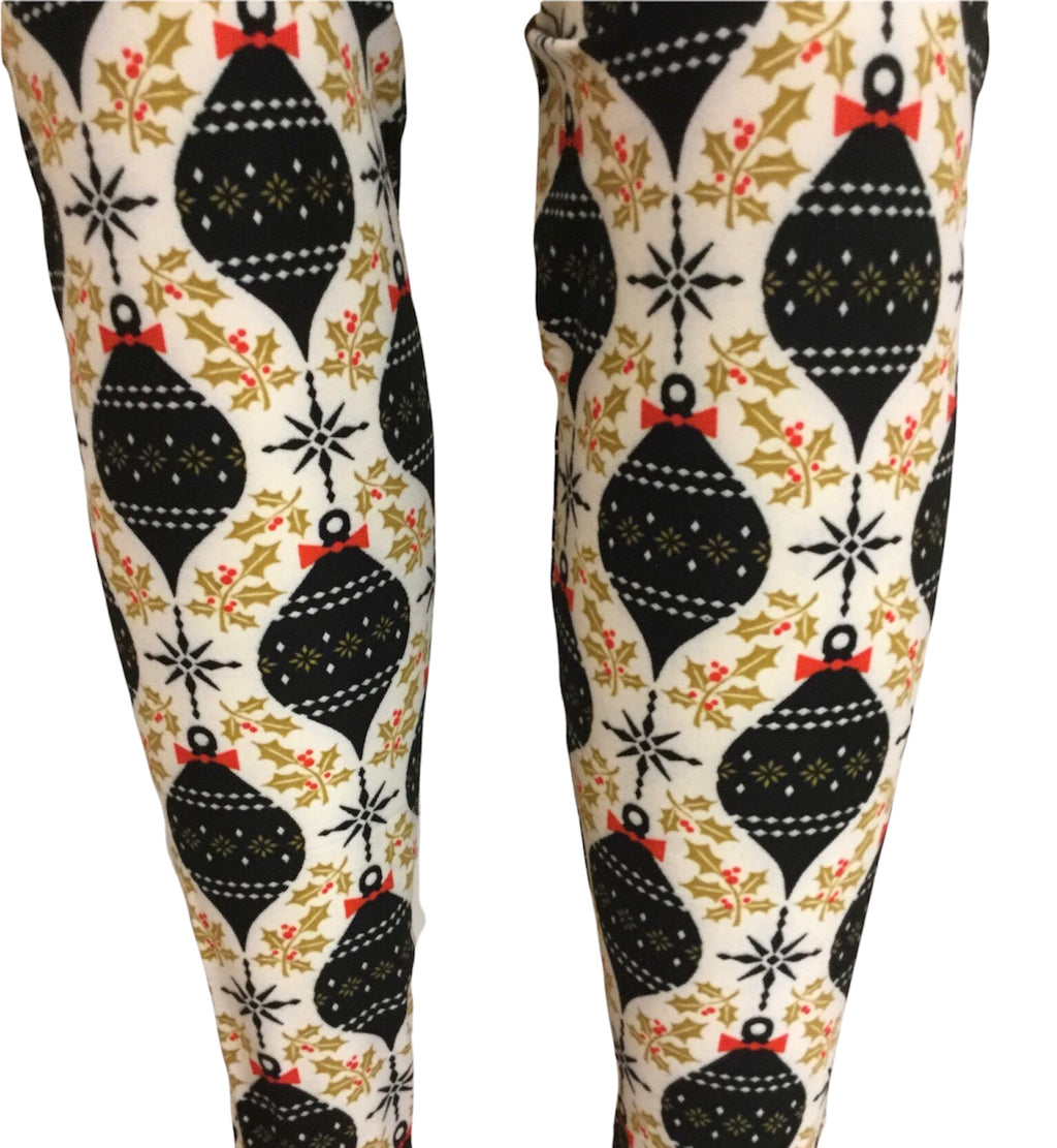 Ornaments Christmas Leggings