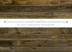 Weathered Wood Paneling in Brown