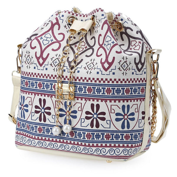 bohemian bucket bag