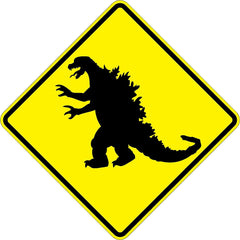 Godzilla Sign
