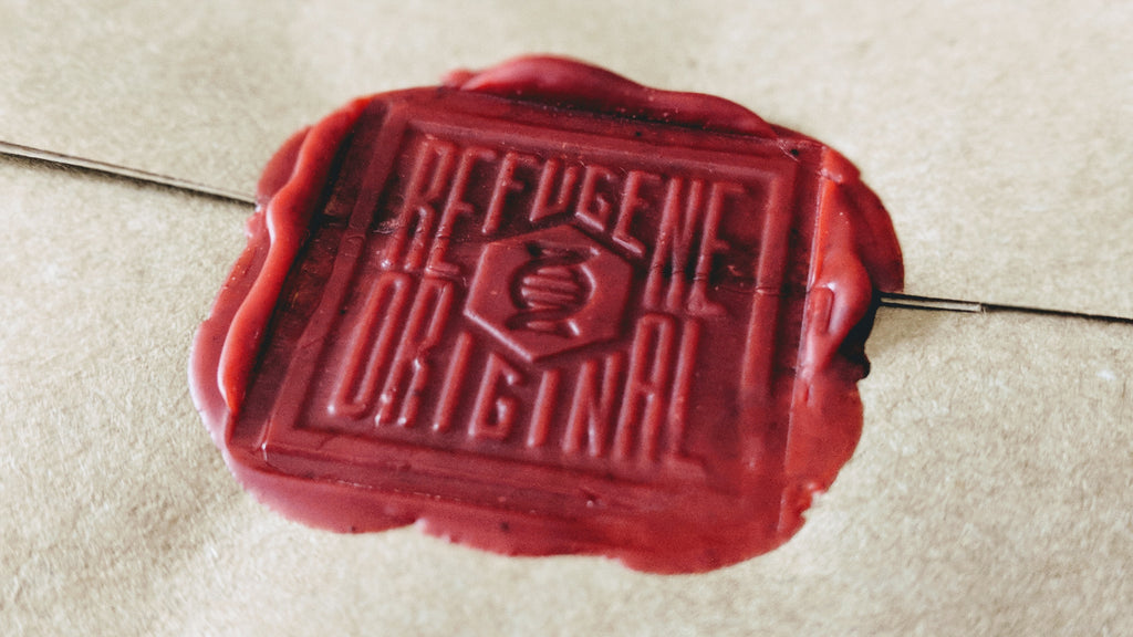 Welcome to REFUGENE wax seal