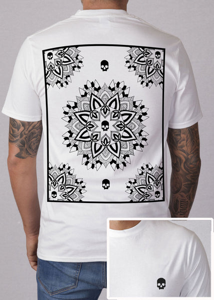 'Skulldala' White Unisex T-Shirt