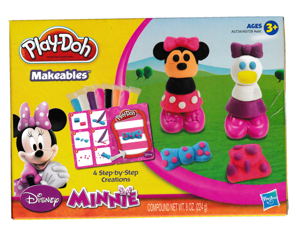 minnie mouse play doh