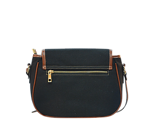 Chrysanthemum Flower Saddle Bag