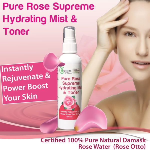 BiosenseClinical Professional Custom Compound Pure Rose Supreme Hydrating Mist & Toner product mobile banner