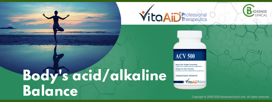 VitaAid category banner Body's acid & alkaline balance