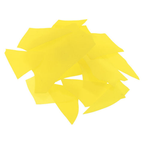 Canary Yellow Opalescent Confetti