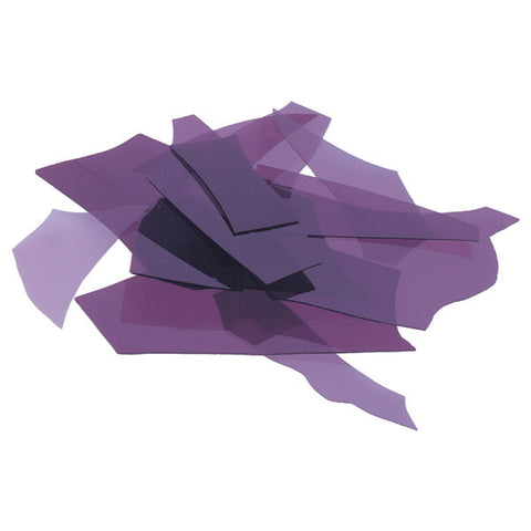 Deep Royal Purple Transparent Confetti