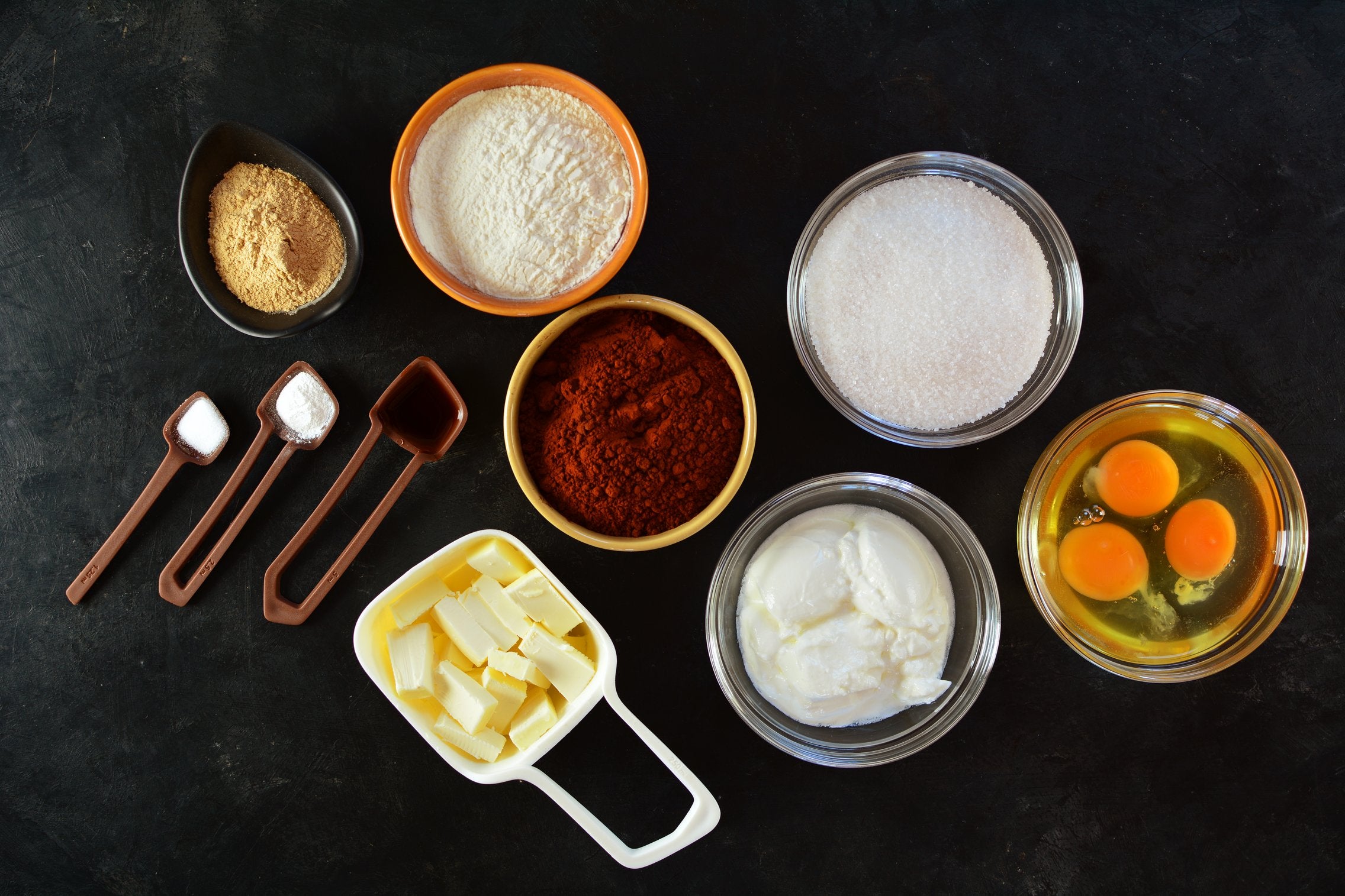 Sunflower Maca Cupcakes - Ingredients