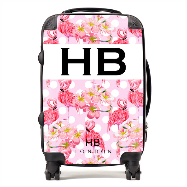 flamingo suitcase uk