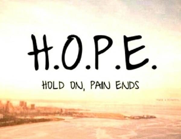 Pain has a Purpose, Don't lose hope