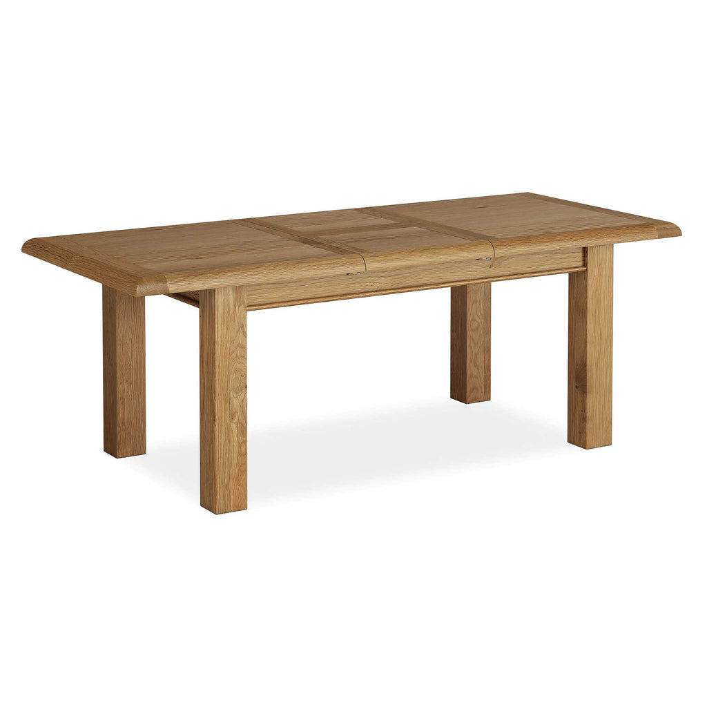 Canterbury Oak 160 210cm Extending Table Roseland Furniture