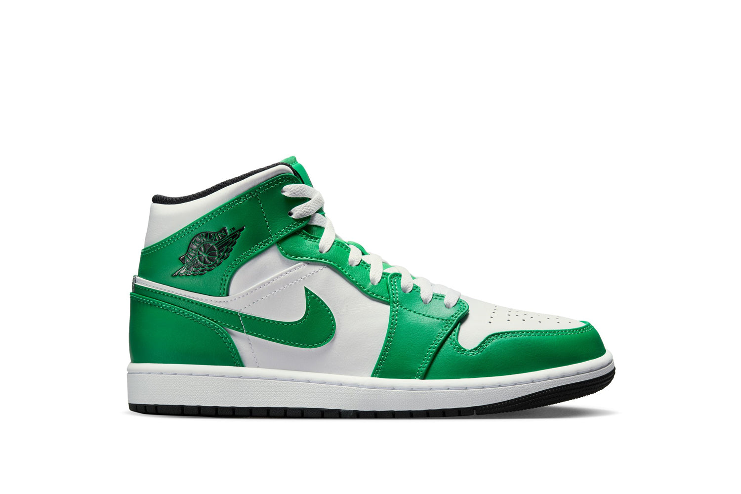 AIR JORDAN 1 MID LUCKY GREEN