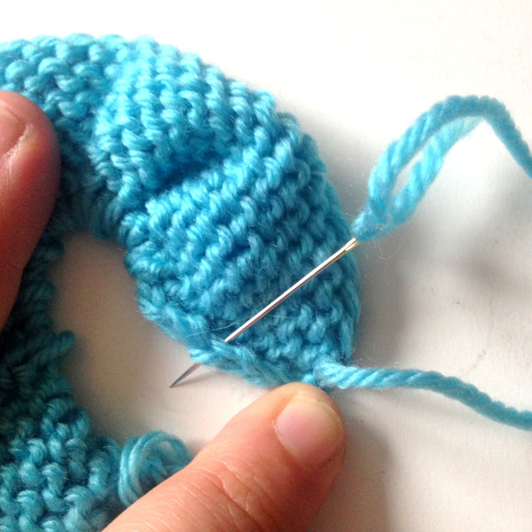 How to: Simple Knit Flowers