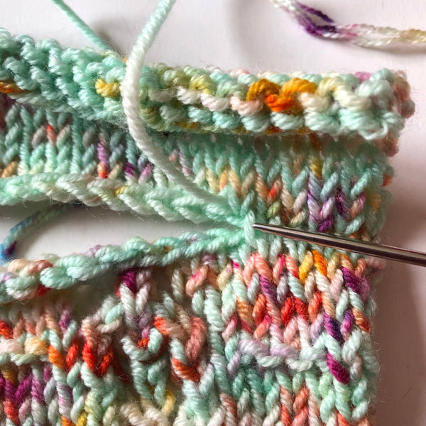 How to: Seam Differing Stitch Counts