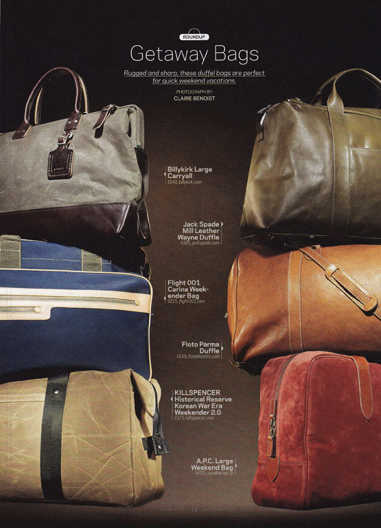 Floto Leather Bags Go Magazine