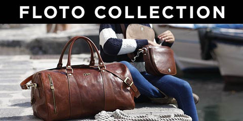 Floto Italian Leather Duffle Travel Bags