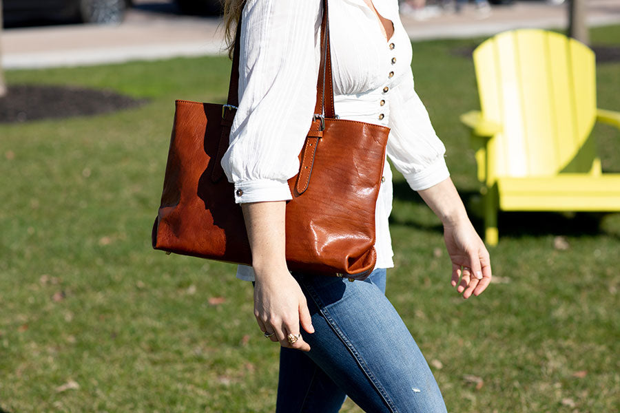 Floto Leather Tote Bags for Women