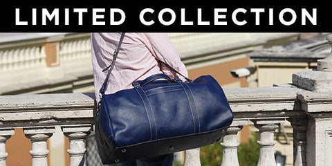 Floto Limited Collection Italian Leather Duffle Travel Bags