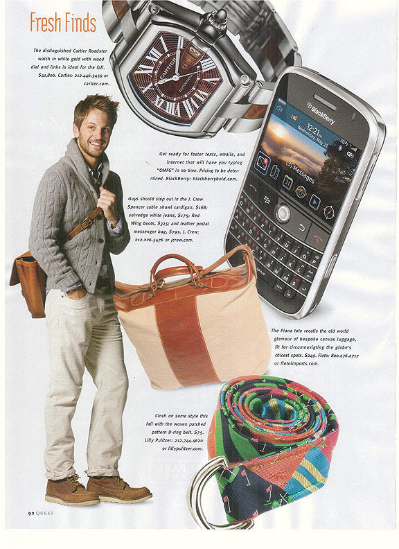 Floto Leather Bags Quest Magazine