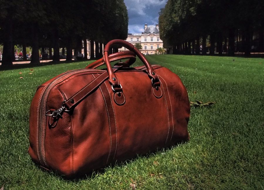 Floto Parma Leather Travel Duffle Bag 5 Year Test