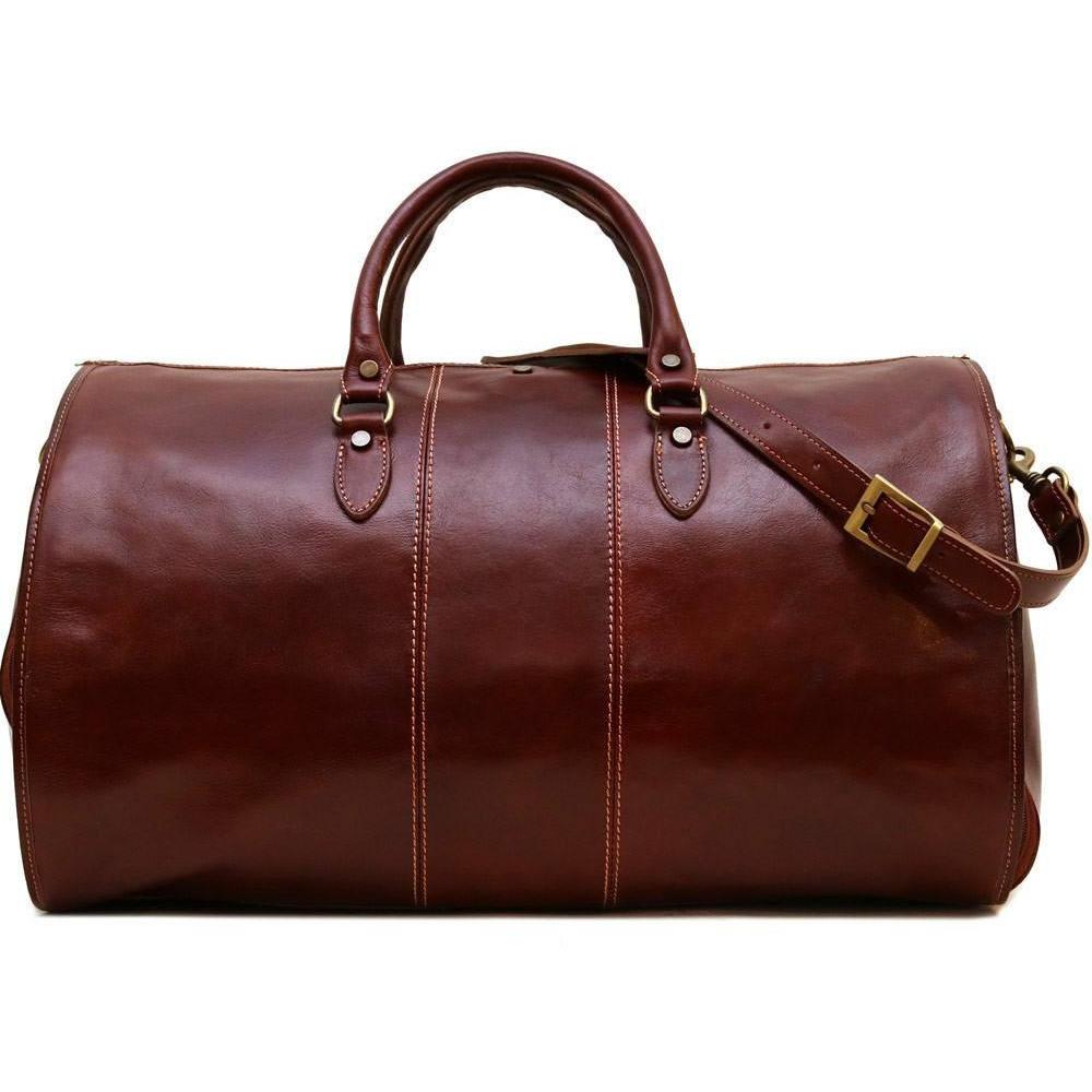 floto leather duffle bag