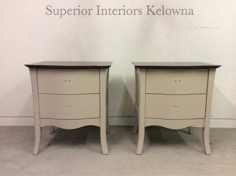 Custom furniture refinishing by Superior Interiors Kelowna