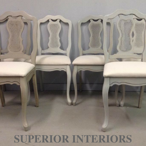 Mismatched dining room chairs