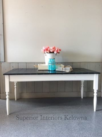 Ship lap coffee table by Superior Paint Co.