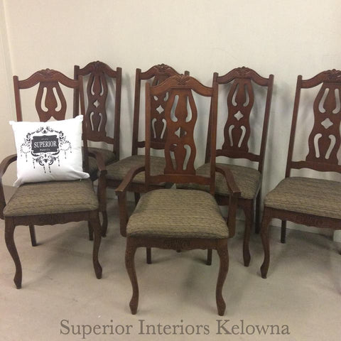 Custom upholstery work by Superior Interiors Kelowna