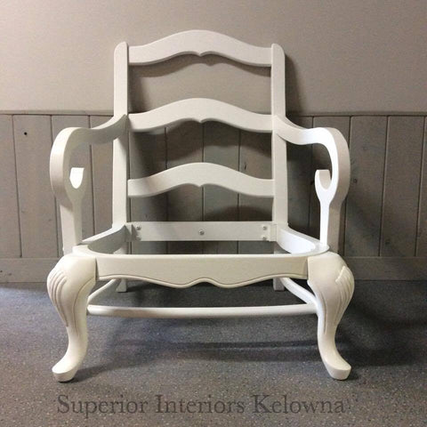 Custom furniture refinishing in Kelowna BC from Superior Interiors Kelowna using Superior Paint Co. Chalk Furniture Paints