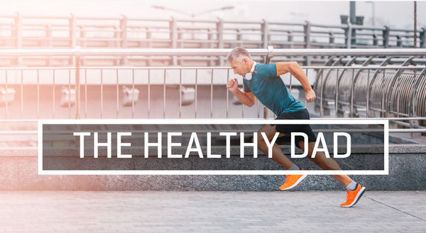 The Healthy Dad: Image of Man running on track