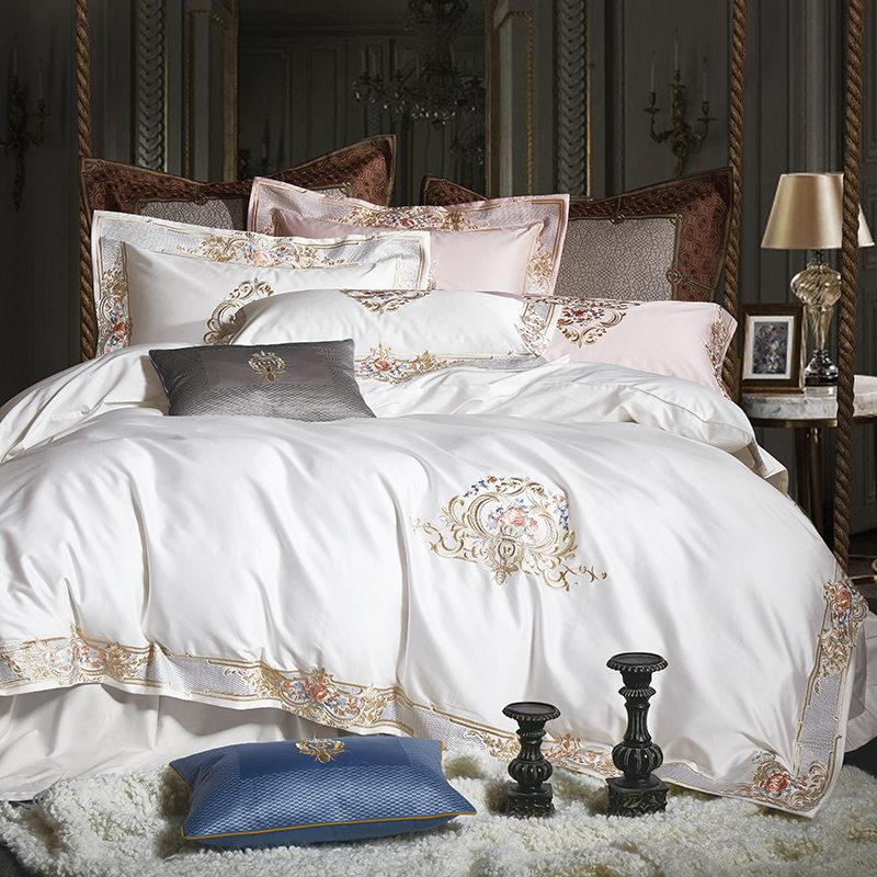 1000tc Egyptian Cotton Premium Luxury Bedding Set White Us King